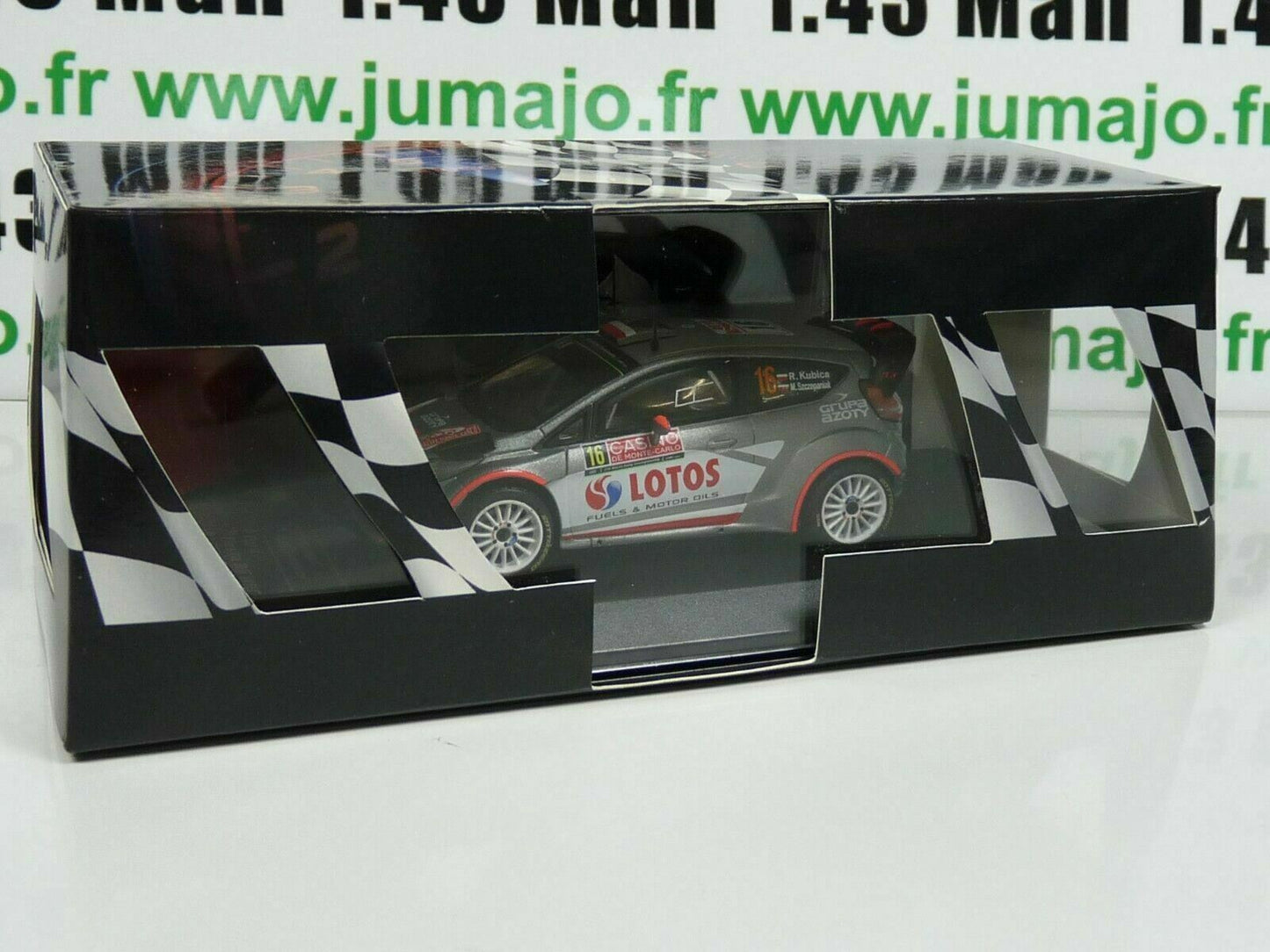 RD10 voiture 1/43 IXO Direkt Rallye FORD FIESTA RS WRC Monte Carlo 2015 Kubica