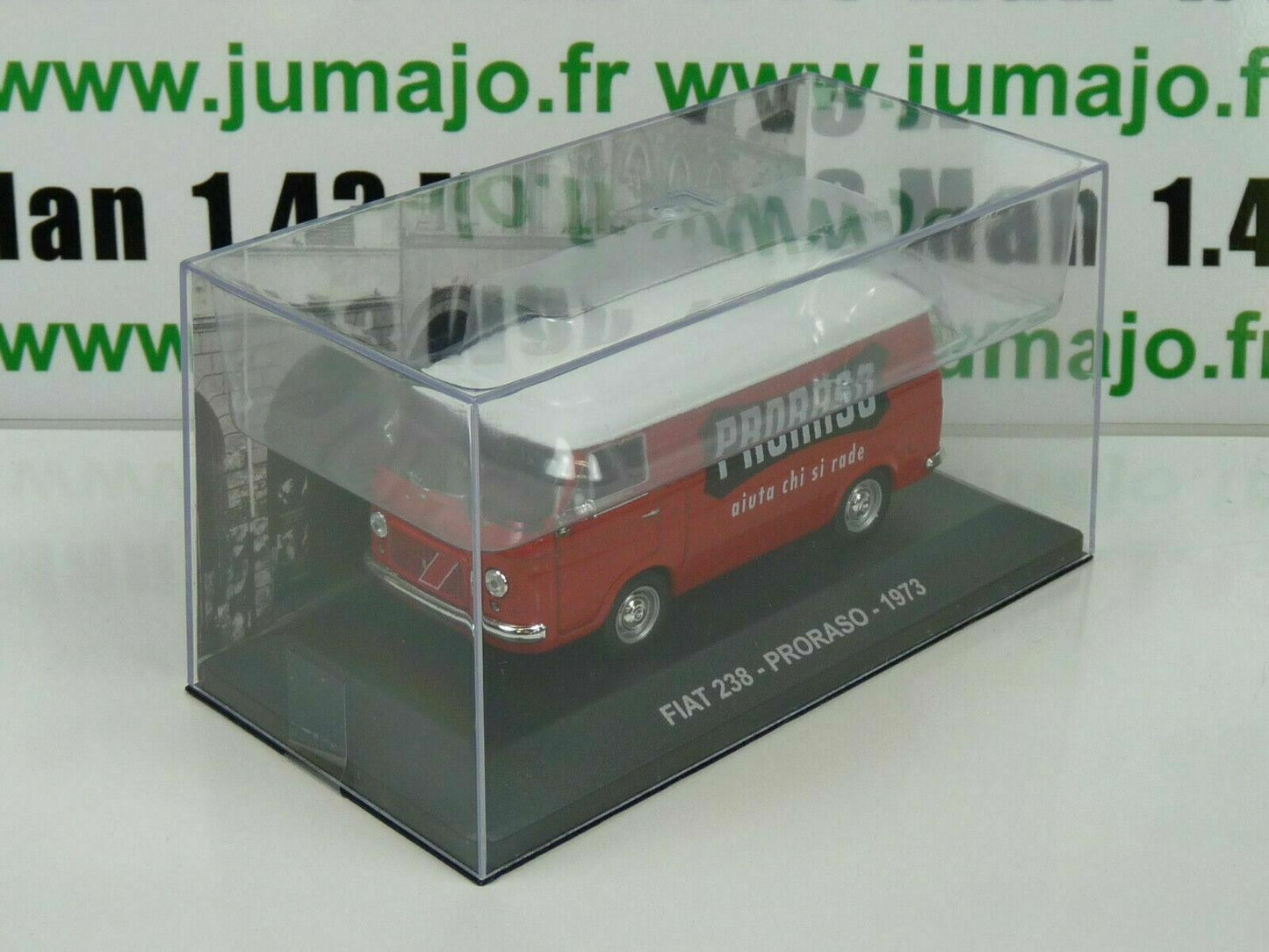 PIT59 1/43 IXO Véhicules d'époque ITALIE : FIAT 238 PRORASO 1973