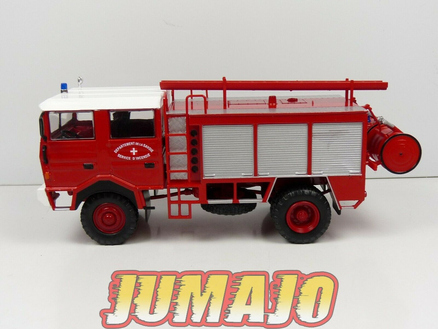 CPI5 camion POMPIER 1/43 Hachette Autopompa Berliet GBD France 1979 Savoie