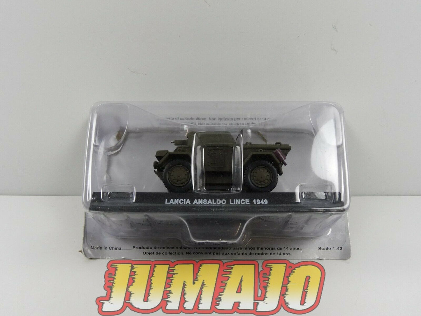 CR34 voiture 1/43 CARABINIERI : LANCIA ANSALDO LINCE 1949