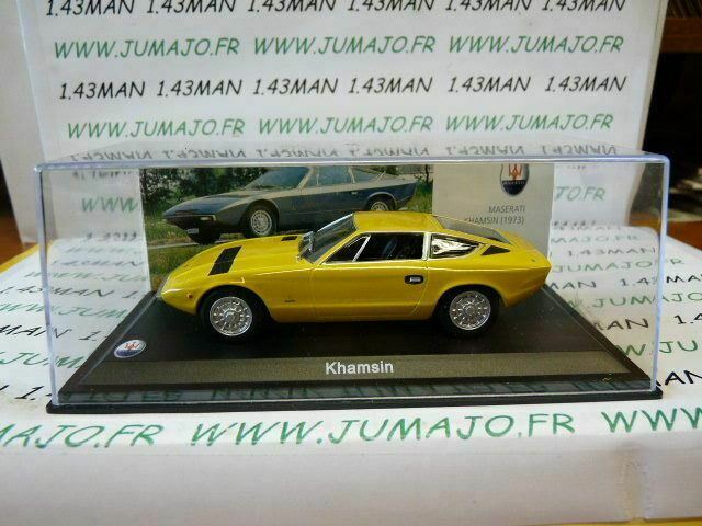 MAS5 voiture 1/43 LEO models : MASERATI collection : KHAMSIN 1973
