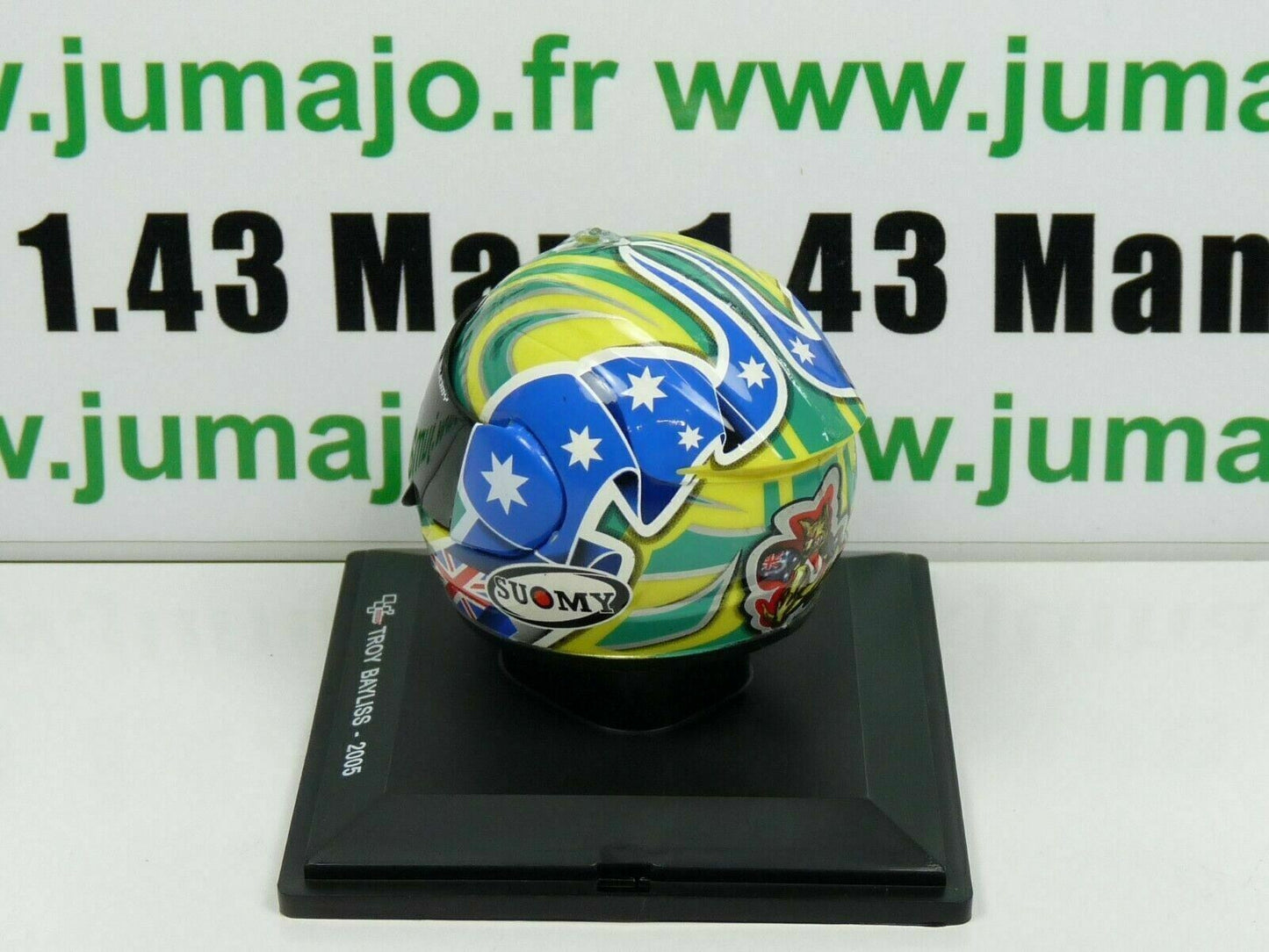 CM29 CASQUE MOTO GP 1/5 : TROY BAYLISS 2005 Suomy