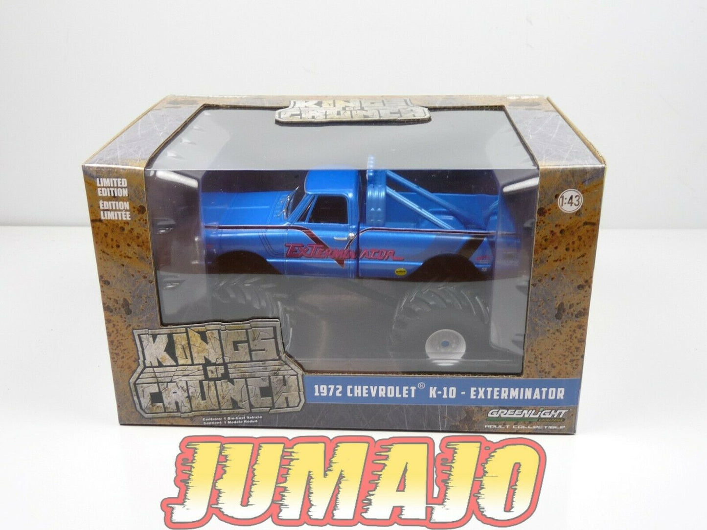 DIV45 voiture 1/43 GREENLIGHT : CHEVROLET K 10 Exterminator 1972