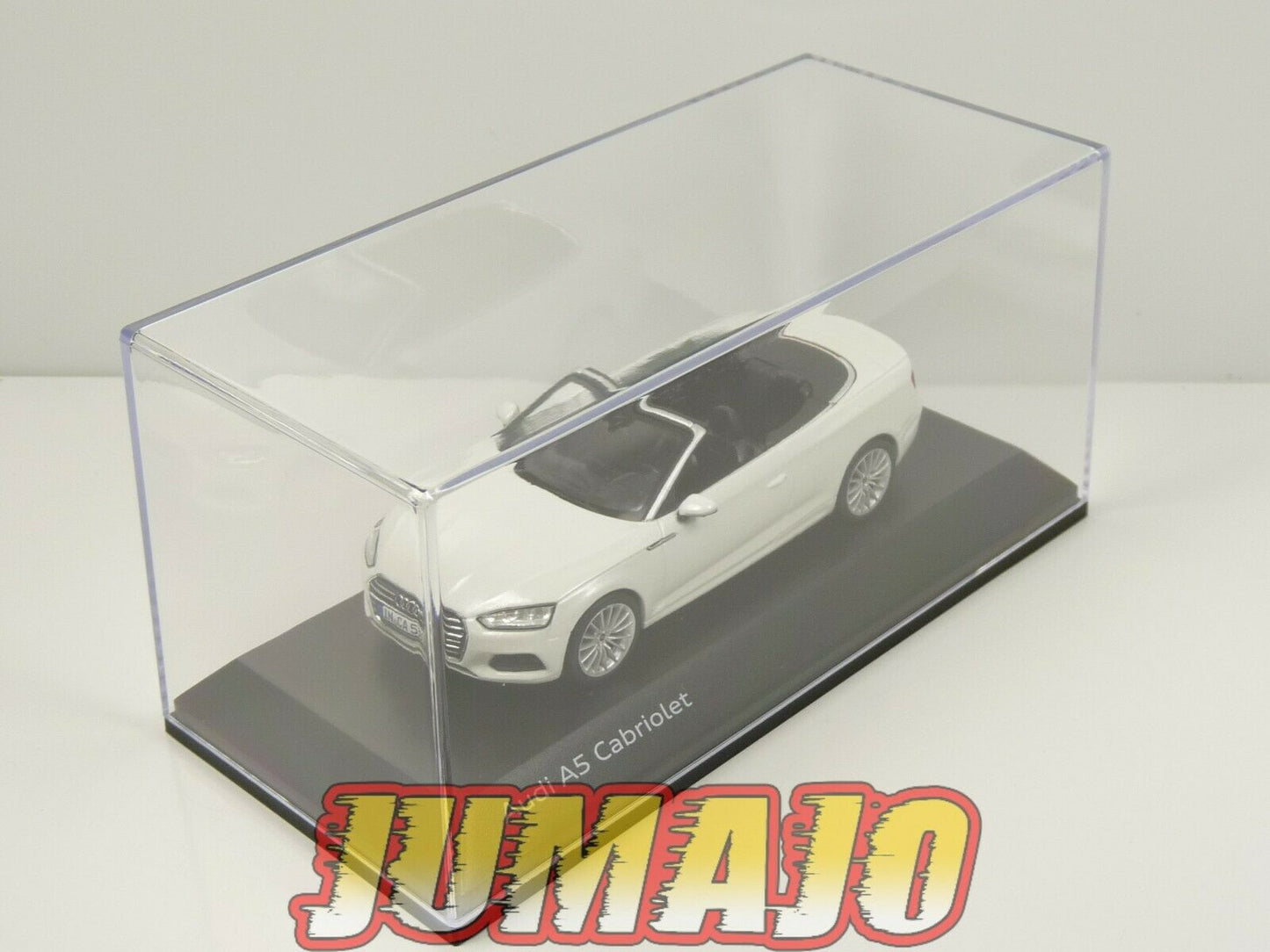 AUD7 voiture 1/43 SPARK : Audi A5 Cabriolet Tofana White
