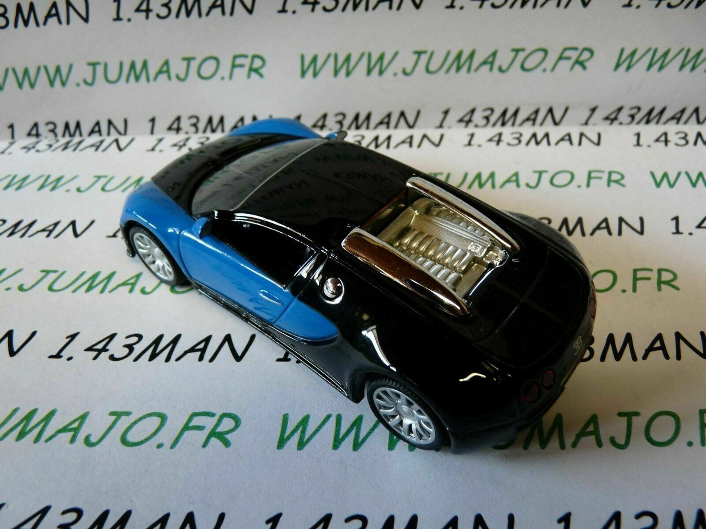 DC4 VOITURE 1/43 IXO déagostini russe dream cars : Bugatti Veyron