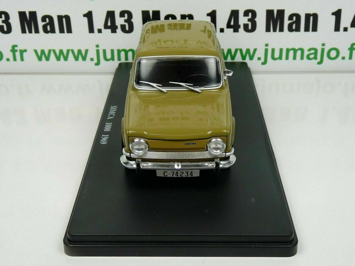 VQ6 Voiture 1/24 SALVAT : SIMCA 1000 (1969)