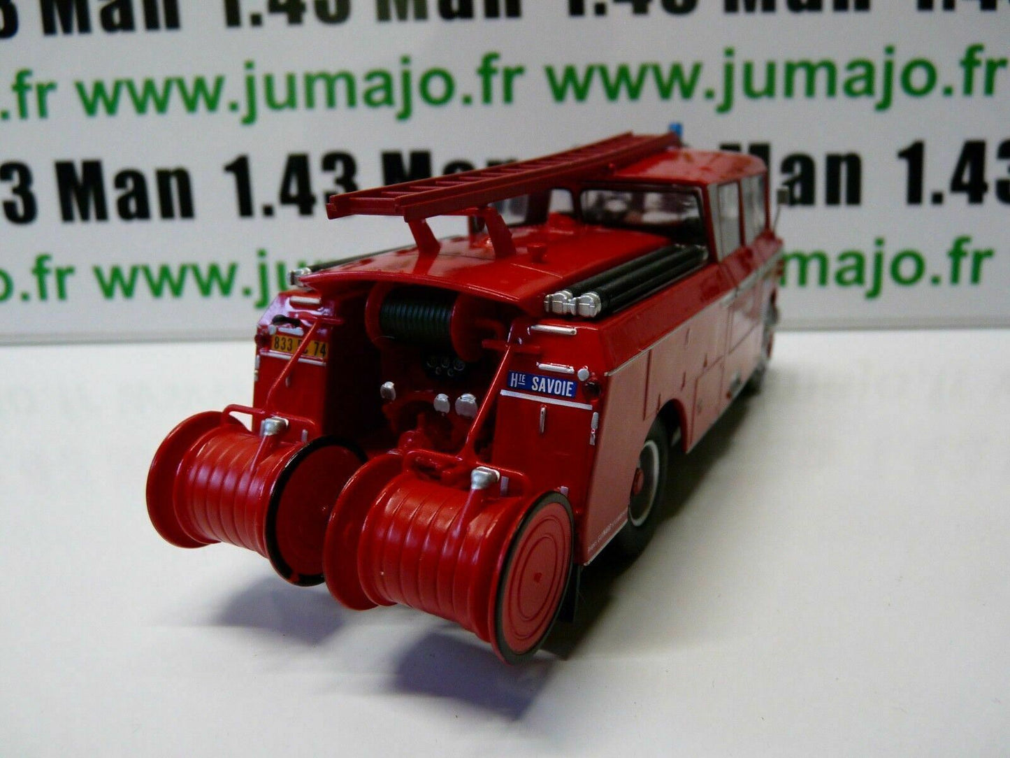 CPF65 Camion 1/43 Hachette IXO Pompiers : CITROEN 46 CD Pompes-Guinard heuliez