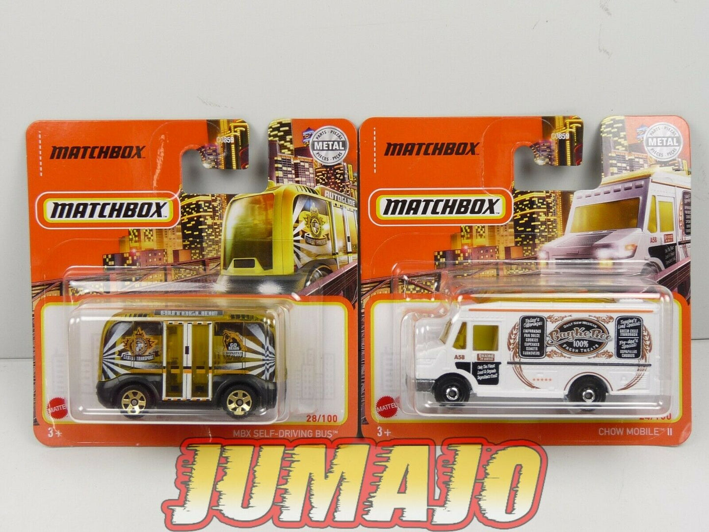 TRI13 : 5 X 3 inches Matchbox Police et service Ford interceptor Golf MKI Dodge