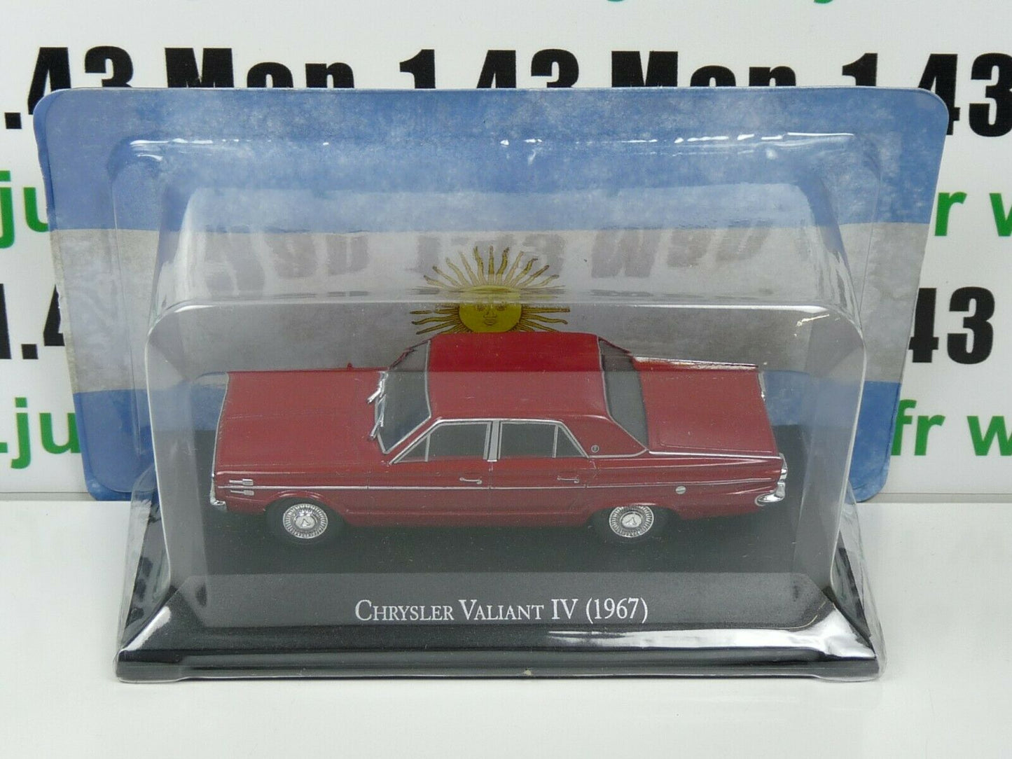 ARG40 Voiture 1/43 SALVAT Autos Inolvidables : CHRYSLER VALIANT IV 1967