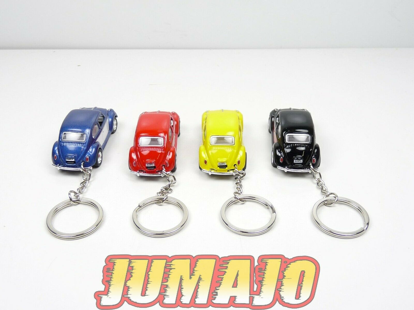 FIG3 4 PORTE CLES 1/64 KINSMART : VOLKSWAGEN cox BEETLE Käfer carocha