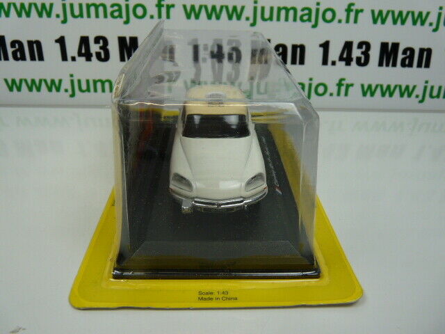 TX4 Voiture 1/43 LEO model TAXIS DU MONDE : CITROEN DS19 - Paris 1968 (France)