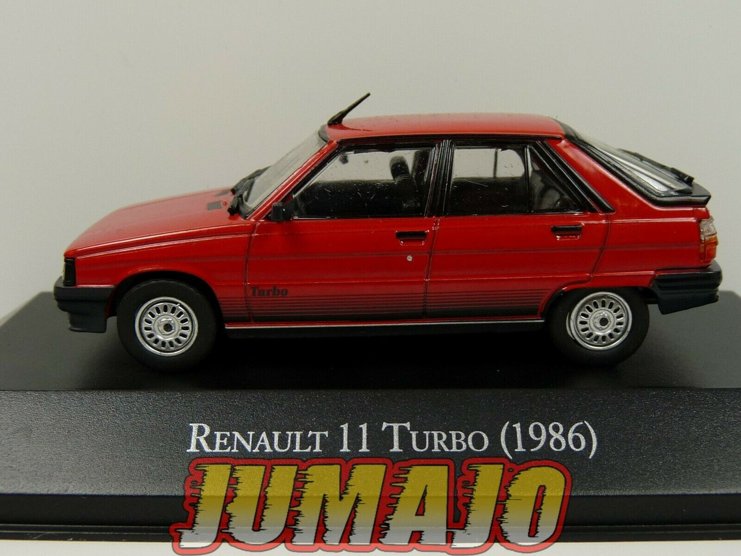 AQV11 Voiture 1/43 SALVAT Autos Inolvidables 80/90 : RENAULT 11 TURBO 1986