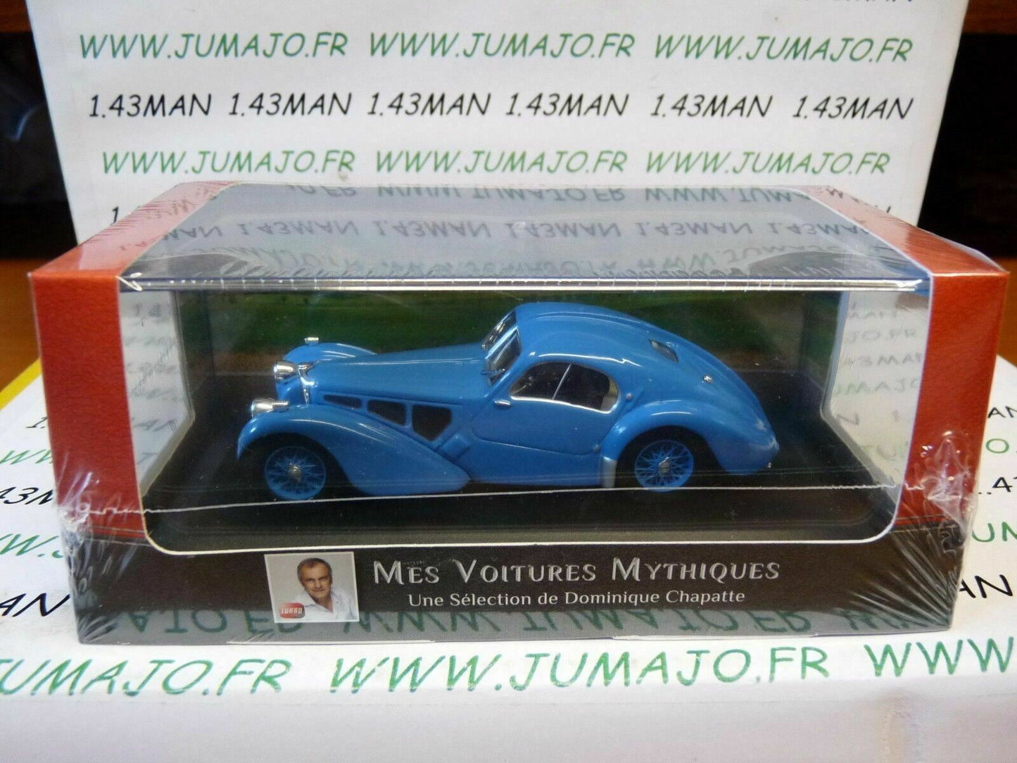 CH6 : Voitures Mythiques Atlas Chapatte : BUGATTI 57SC Atlantic 1938