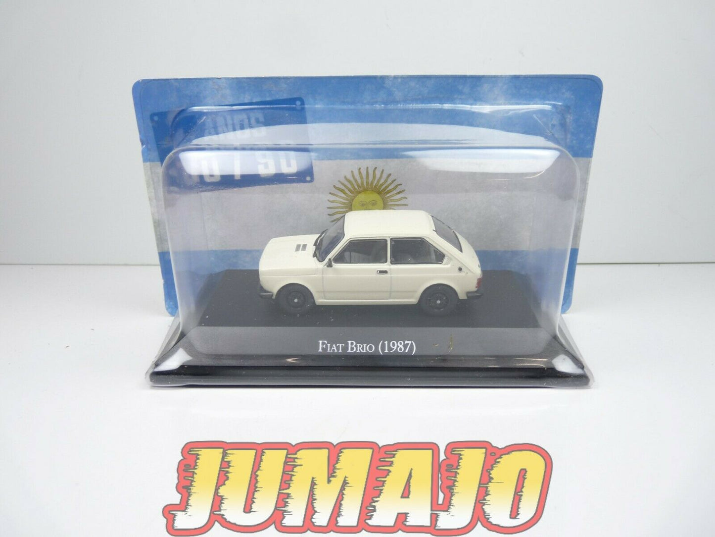 AQV36 Voiture 1/43 SALVAT Inolvidables 80/90 : FIAT Brio 127 1987