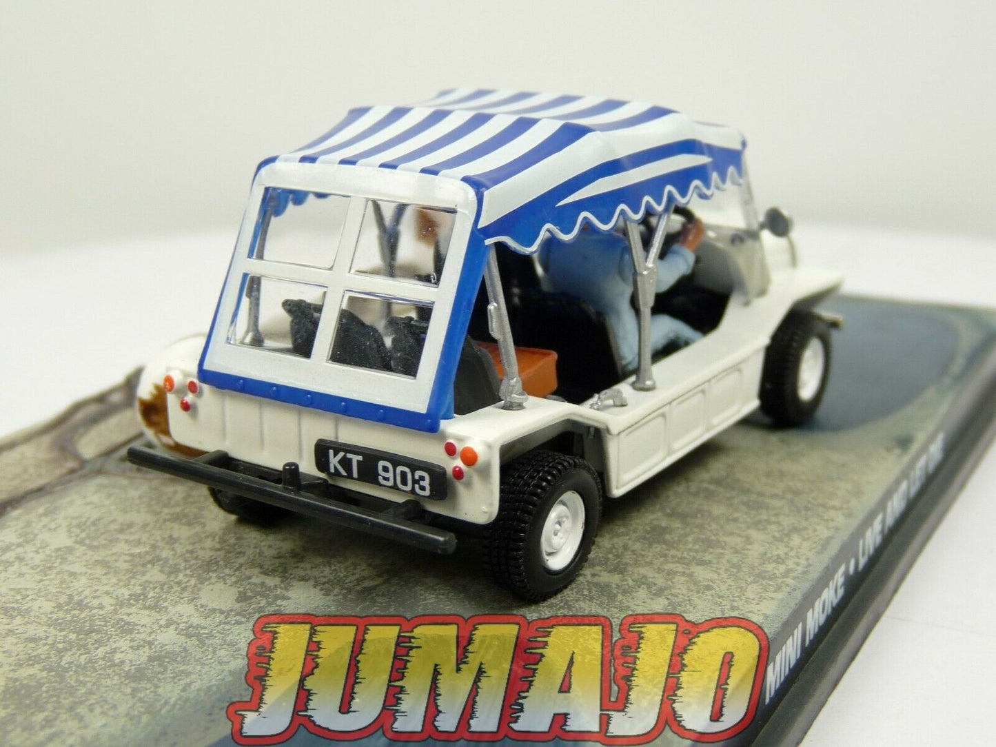 JB24 voiture 1/43 IXO 007 JAMES BOND : MINI MOKE Live and let die