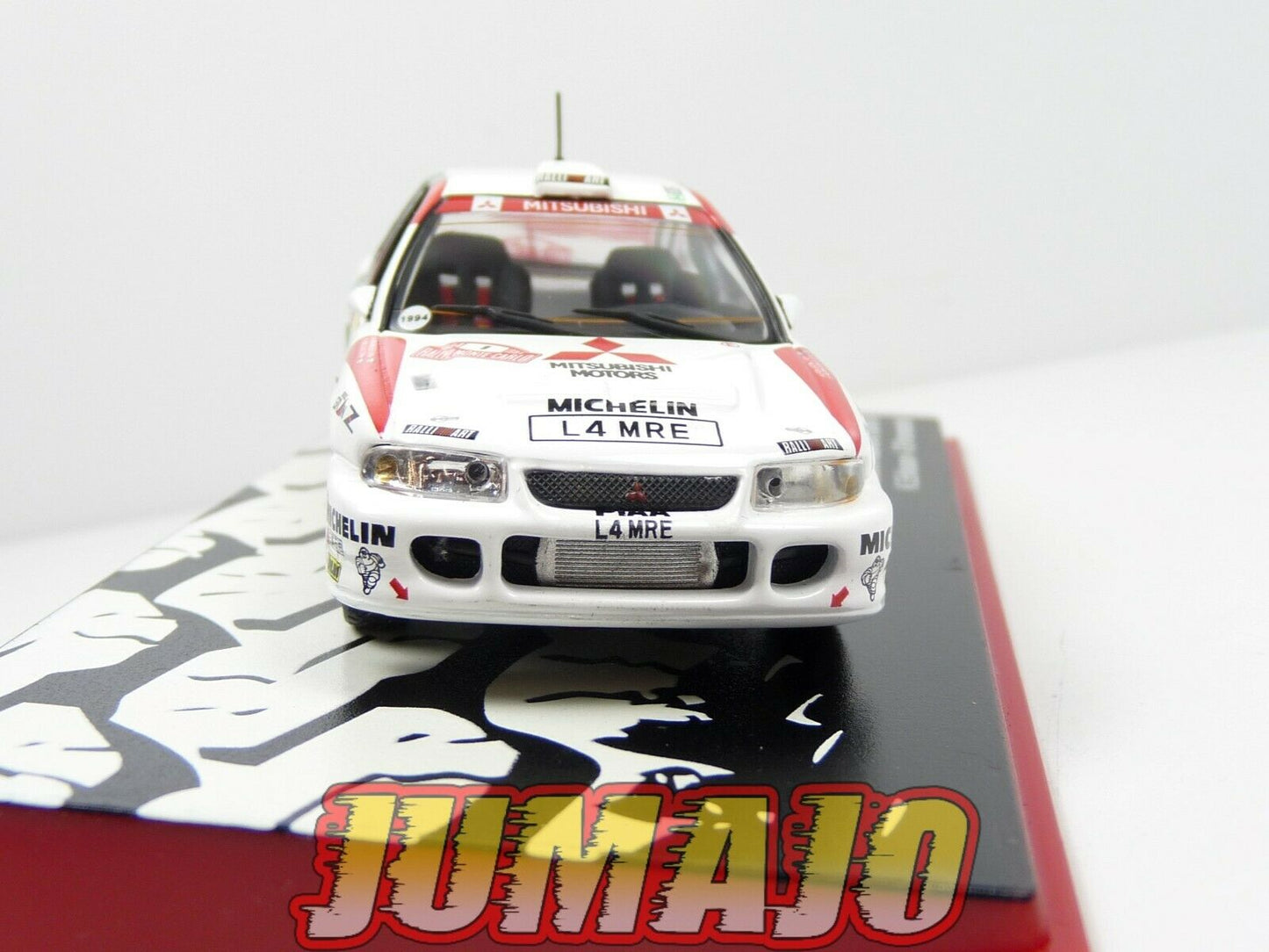 RMC117 Voiture 1/43 IXO Altaya Rallye Monte-Carlo MITSUBISHI Lancer EVO II 1994 #9 Eriksson