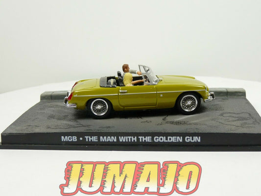 JB19 voiture 1/43 IXO 007 JAMES BOND : MGB The man with the golden gun