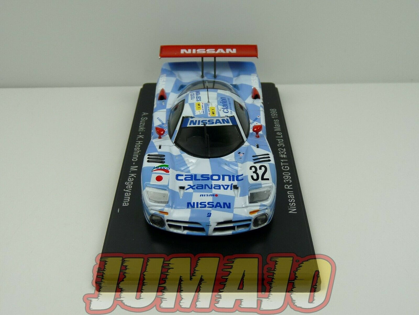 24H87 1/43 HACHETTES 24 Heures Le Mans : Nissan R 390 GT1 32 1998 Suzuki