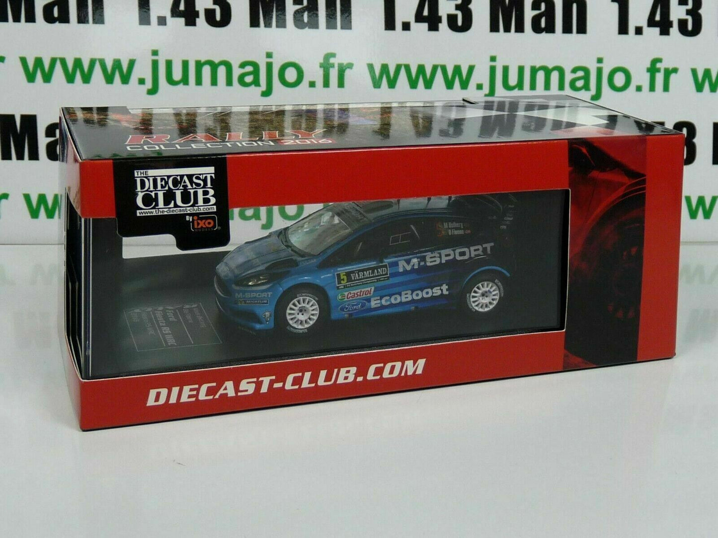 RD1 voiture 1/43 IXO Direkt Rallye : FORD Fiesta RS WRC 2016 M.Ostberg/O.Floene