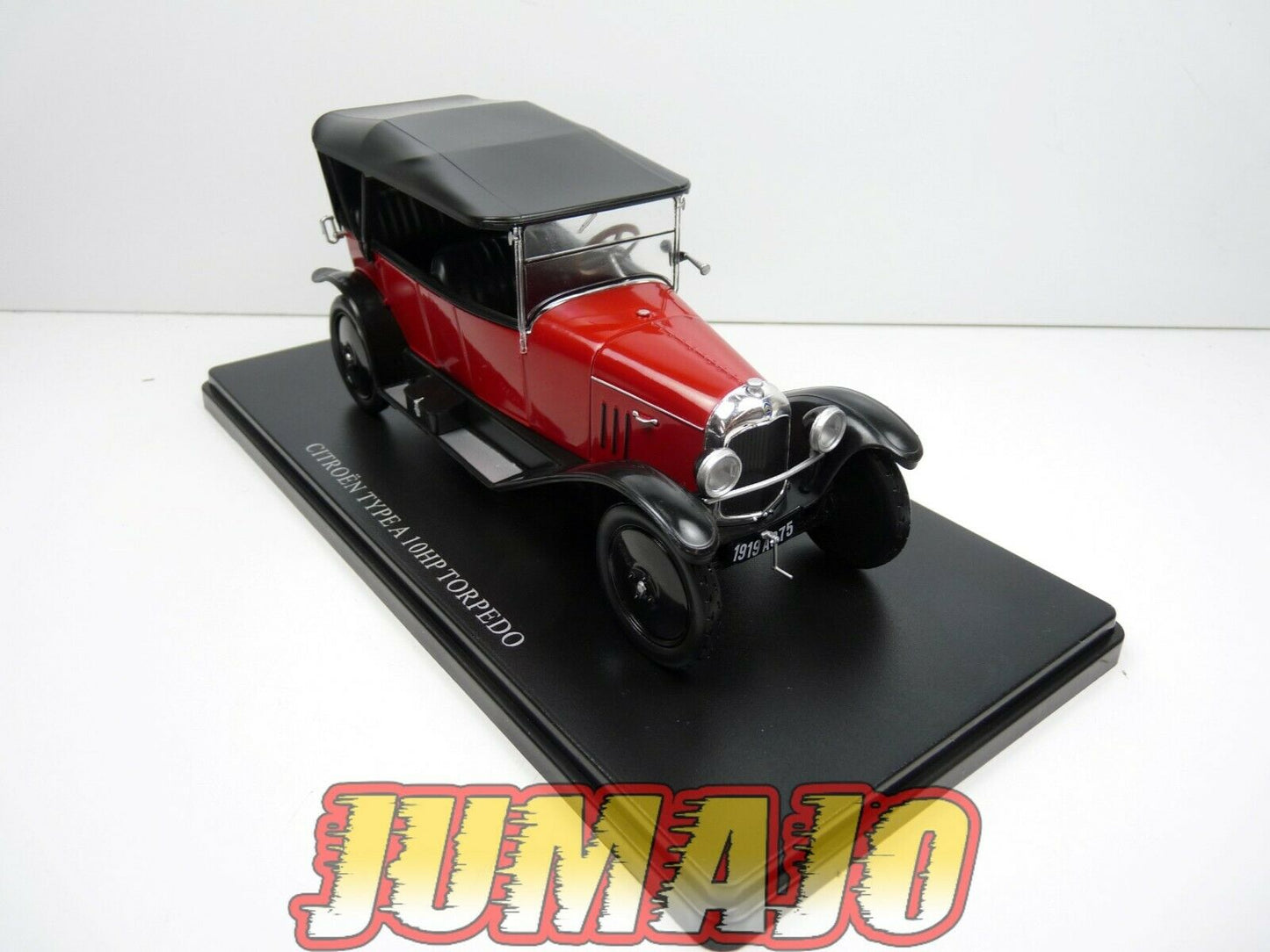 CVQ10 Voiture 1/24 HACHETTE CITROËN : TYPE A 10HP Torpedo