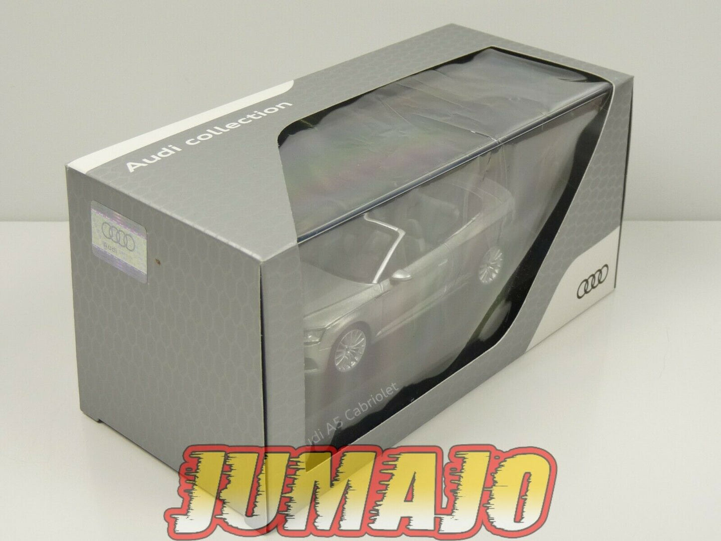 AUD11 voiture 1/43 SPARK : Audi A5 Cabriolet Florett Silver