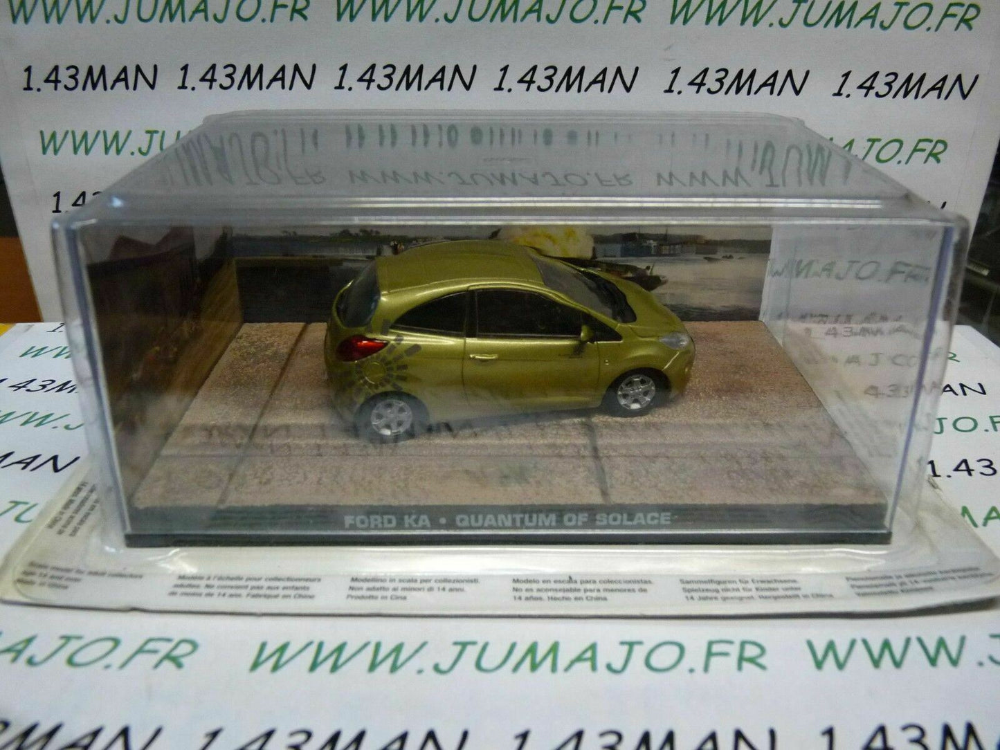 JB60 voiture 1/43 IXO 007 JAMES BOND : FORD KA quantum of solace