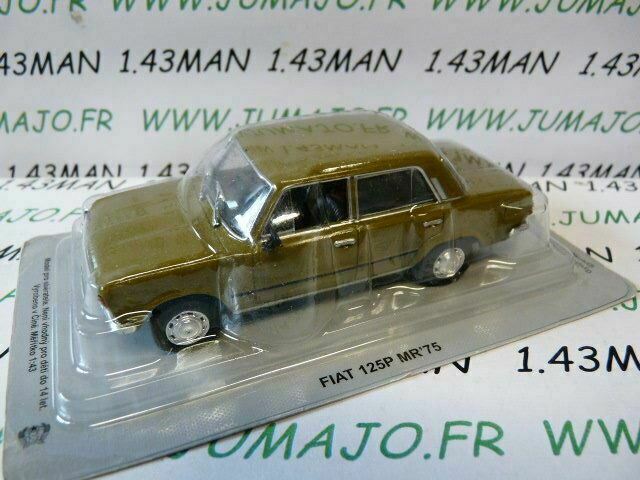 PL42 Voiture 1/43 IXO IST DeAgostini POLOGNE : FIAT 125 P MR 75