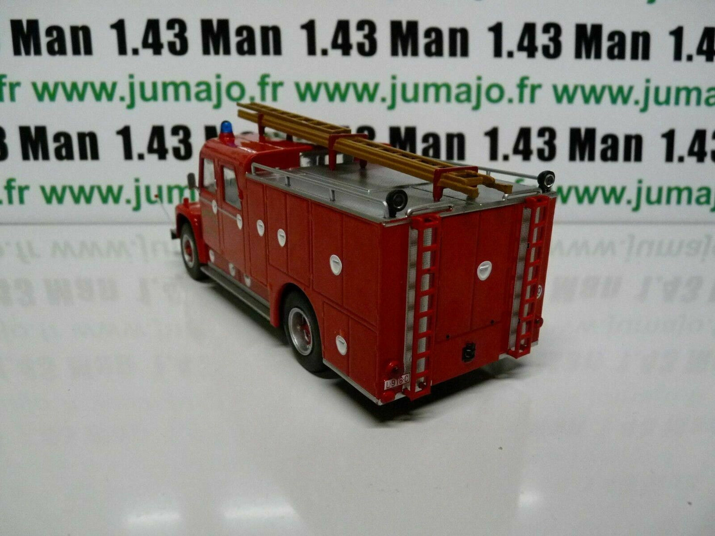 CP38 POMPIER 1/43 altaya IXO Autopompe semi-lourde Wasterlain Harvester Belgique