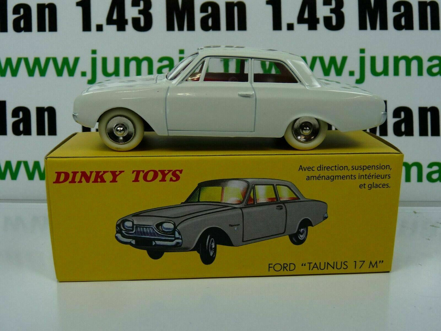 DT258 Voiture 1/43 réédition DINKY TOYS DeAgostini : FORD Taunus 17M
