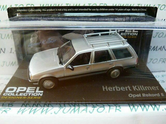 OPE130 1/43 IXO designer serie OPEL collection : REKORD E break H.Killmer