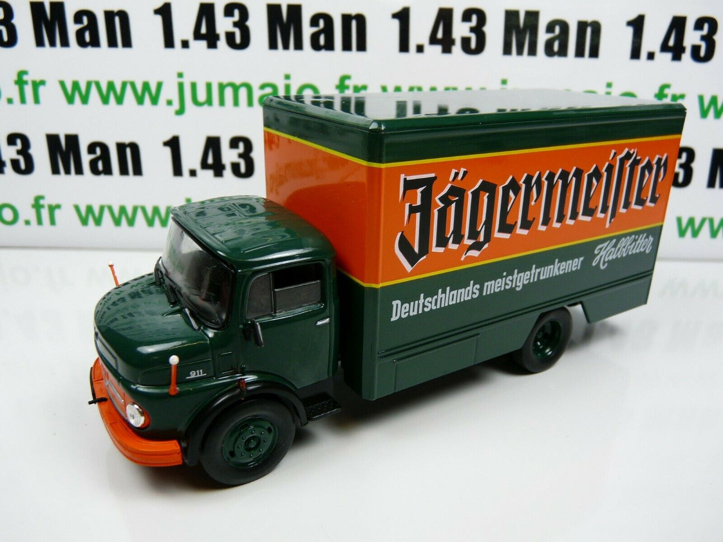 lot 4 CAMIONS truck LKW 1/43 DéAgostini IXO magirus MAN esso Mercedes VOLVO F88