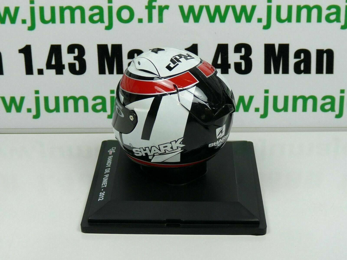 CM17 CASQUE MOTO GP 1/5 : RANDY DE PUNIET 2012 Shark