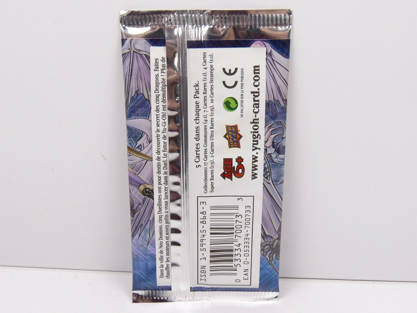 YU-GI-OH booster pack scellé 5D'S Pack du duelliste Yusei édition 1 France