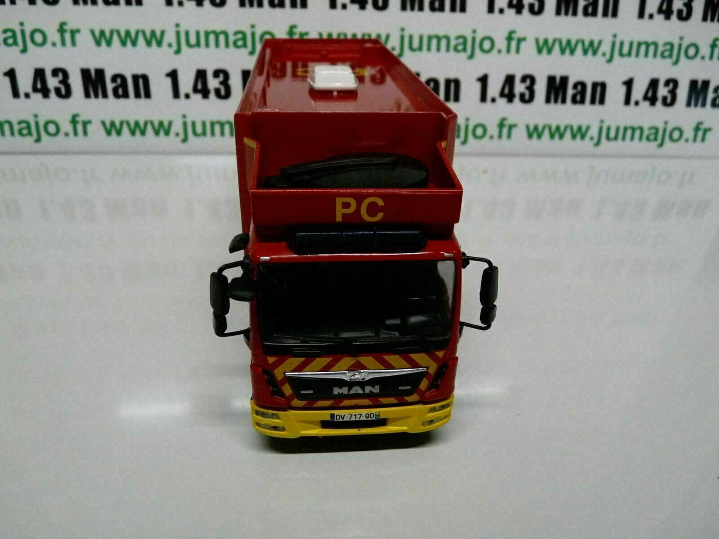 CPF55 Camion 1/43 Hachette IXO Pompiers : MAN TGL 12.250 poste commandement