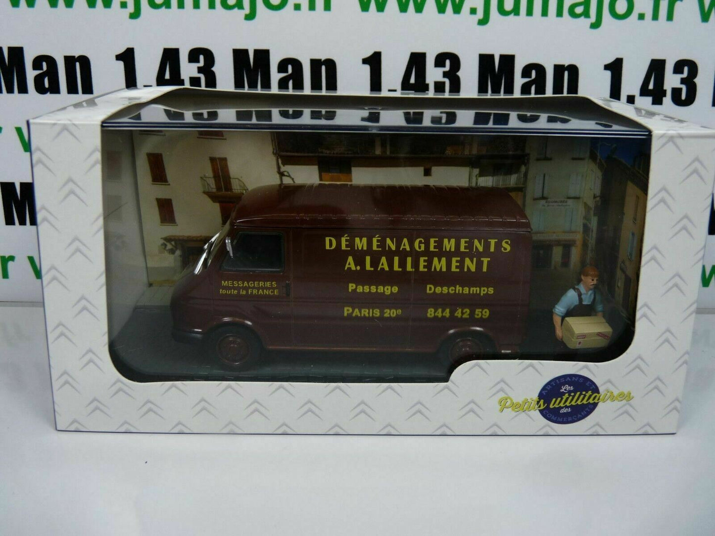 PU6 Voiture 1/43 ELIGOR Petits Utilitaires CITROEN C35 Déménageur
