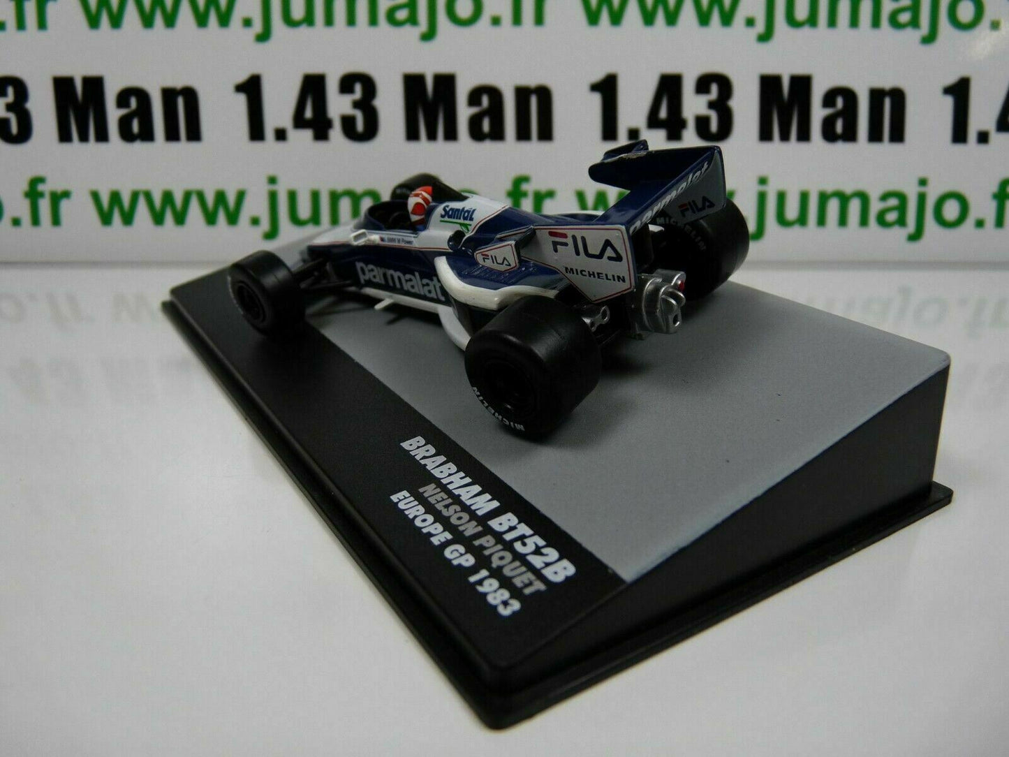 FOR103 voiture eaglemoss 1/43 F1 BRESIL Formule 1 BRABHAM BT52B N.Piquet 1983