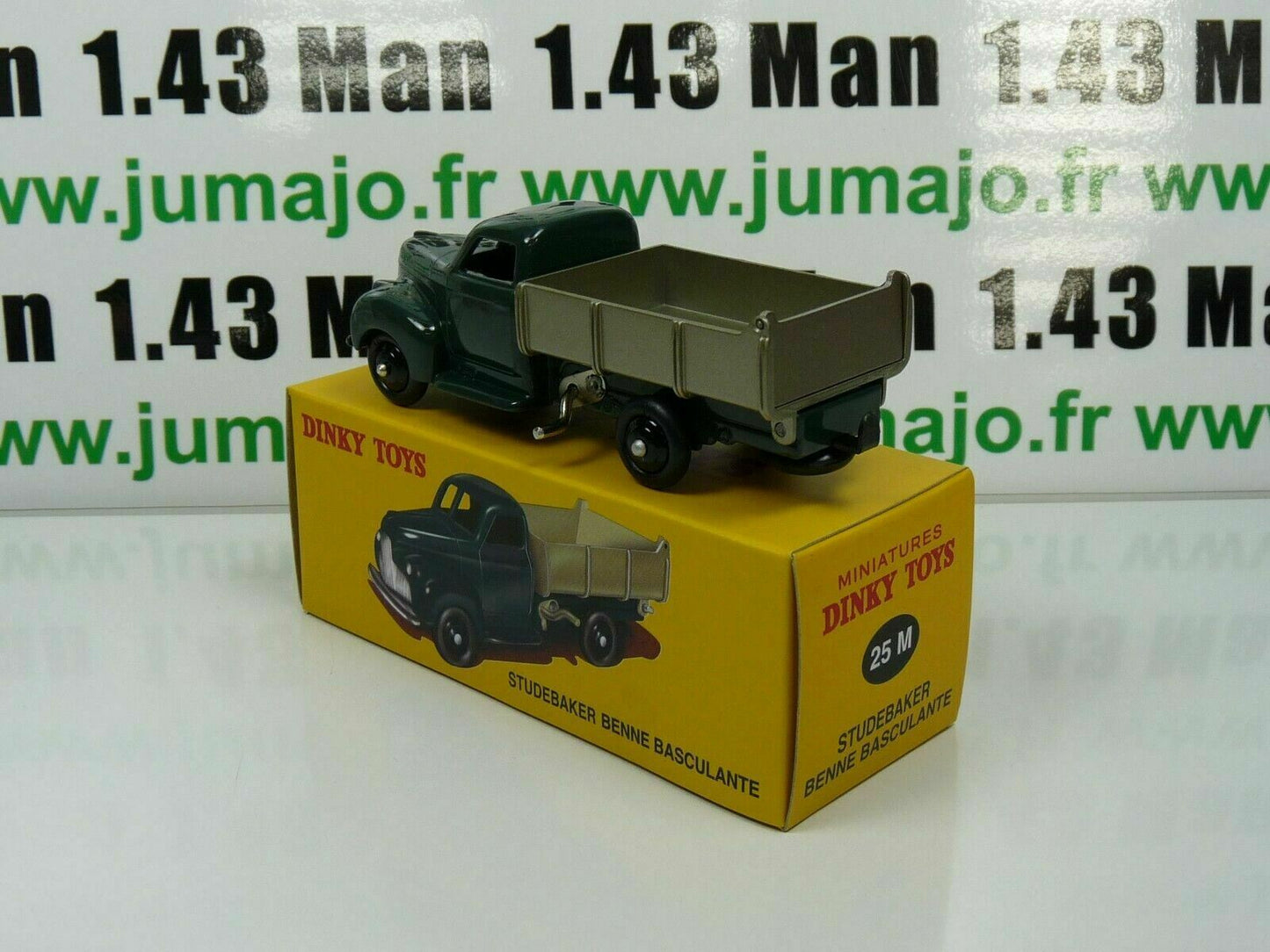 DT53 Voiture réédition DINKY TOYS atlas : 25M Studebaker Benne Basculante