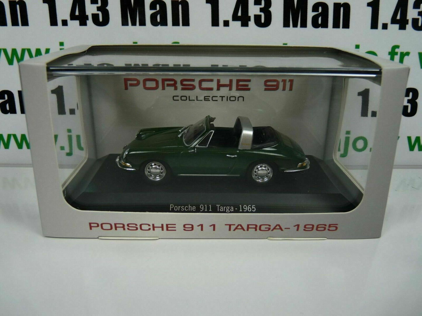 POR8 Voiture 1/43 atlas NOREV PORSCHE 911 : PORSCHE 911 Targa 1965