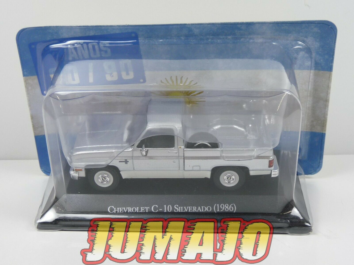 AQV16 Voiture 1/43 SALVAT Inolvidables 80/90 : CHEVROLET Silverado C-10 1986