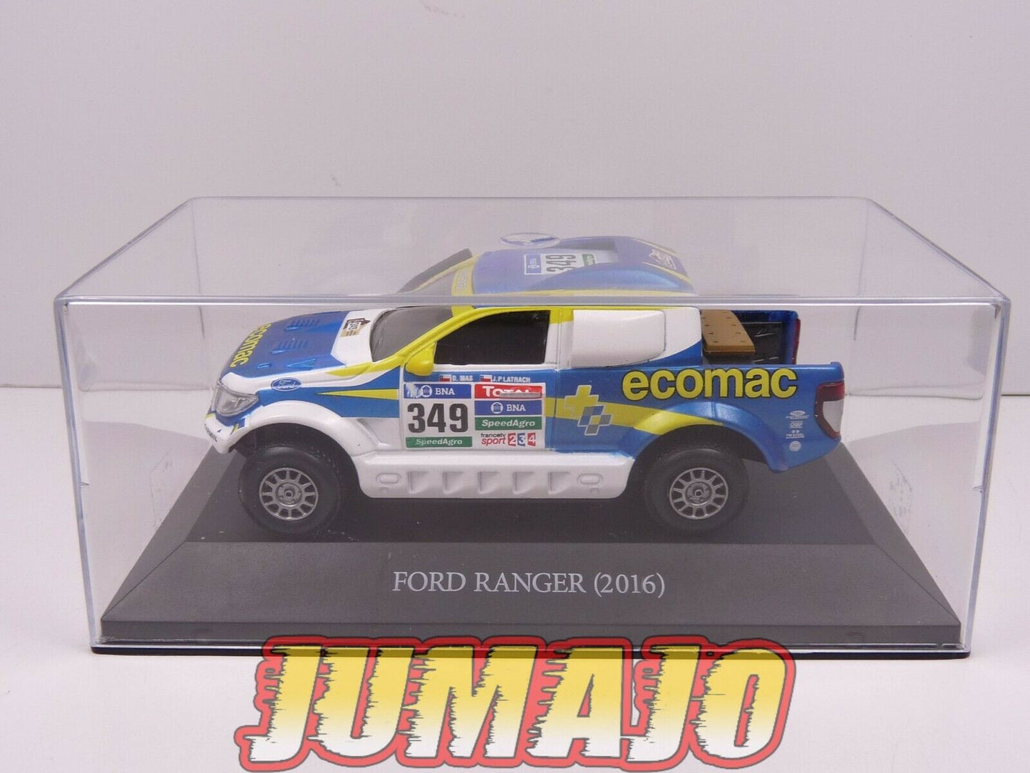 RLY19 Voiture 1/43 SALVAT Paris/Dakar : Ford Ranger Mas Platrach 2016