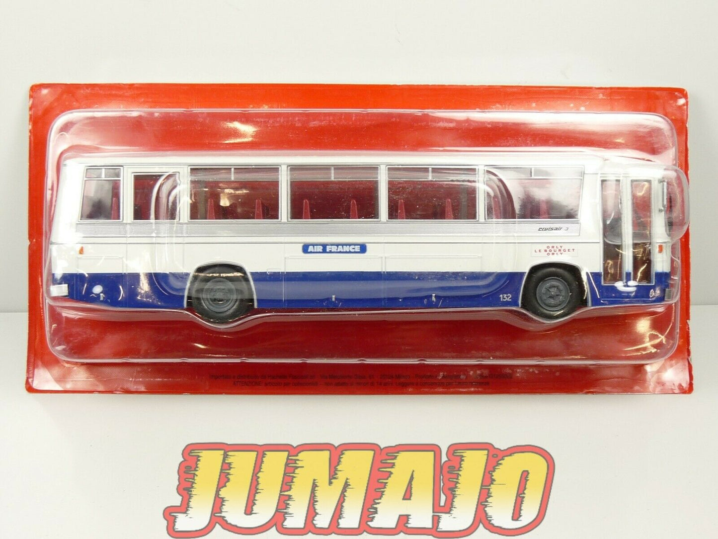 BUS62 Bus 1/43 IXO Hachette BERLIET Cruisair 3 Air France Orly Le Bourget 1969