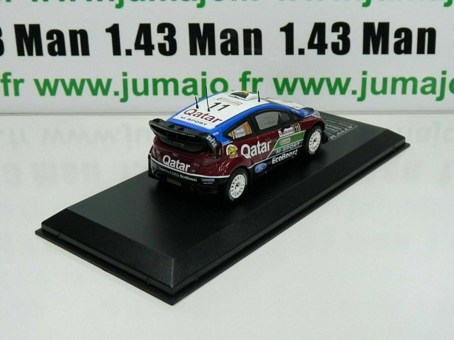 RD19 voiture 1/43 IXO Direkt Rallye FORD FIESTA RS WRC Italy 2013 Th.NEUVILLE