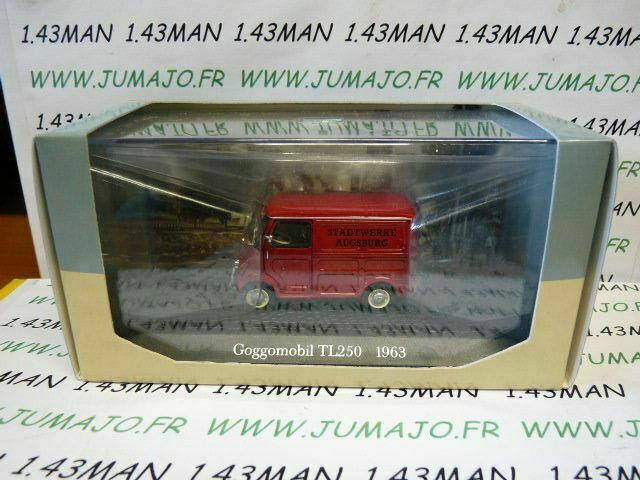 DDR11 voiture 1/43 test Allemagne norev : GOGGOMOBIL TL250 1963 Augsburg