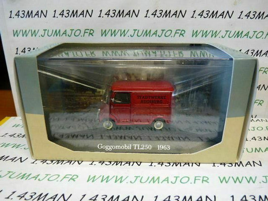 DDR11 voiture 1/43 test Allemagne norev : GOGGOMOBIL TL250 1963 Augsburg
