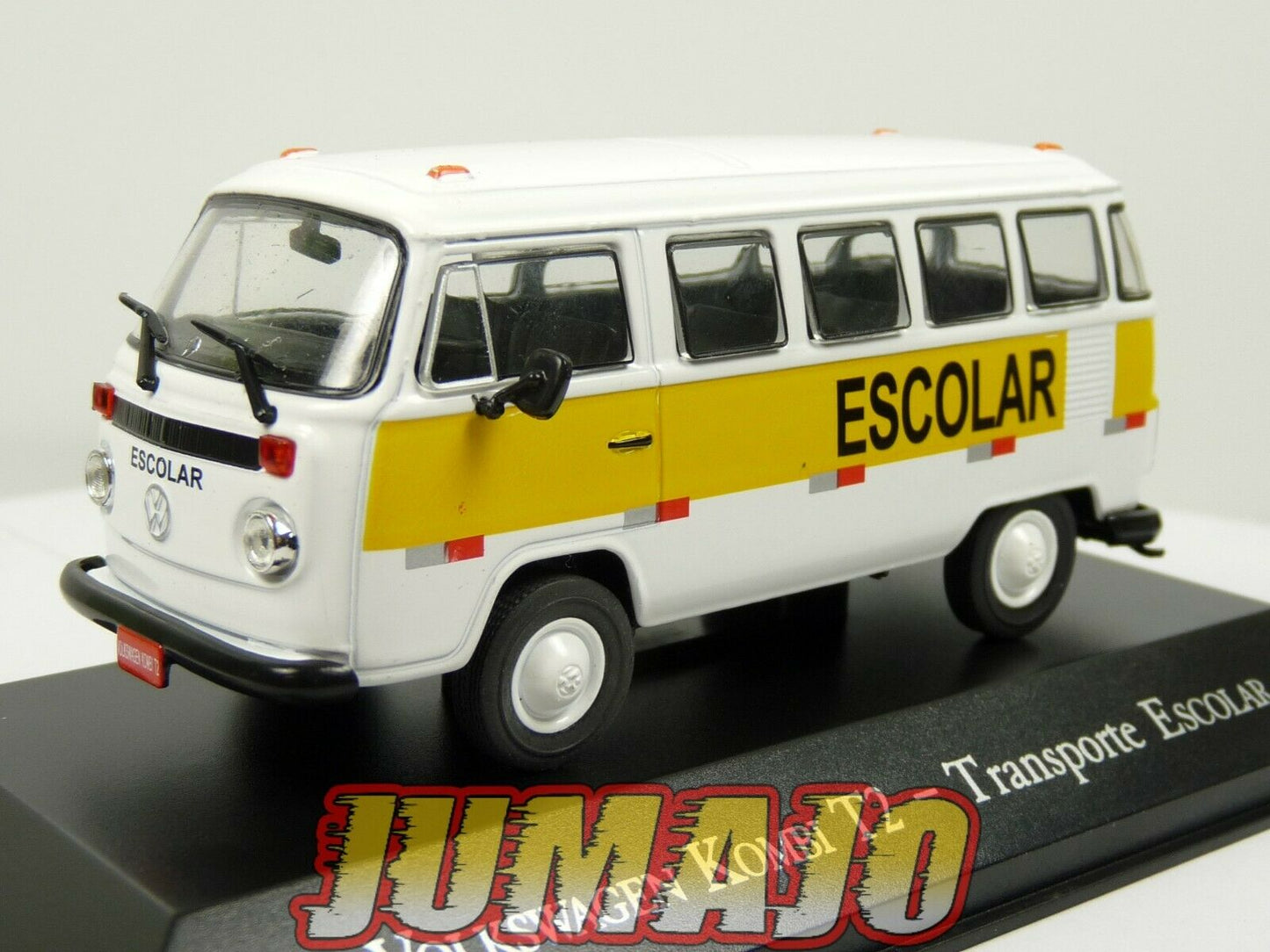 SBR1 1/43 IXO DéAgostini Véhicules Brésil Volkswagen kombi T2 Bus scolaire