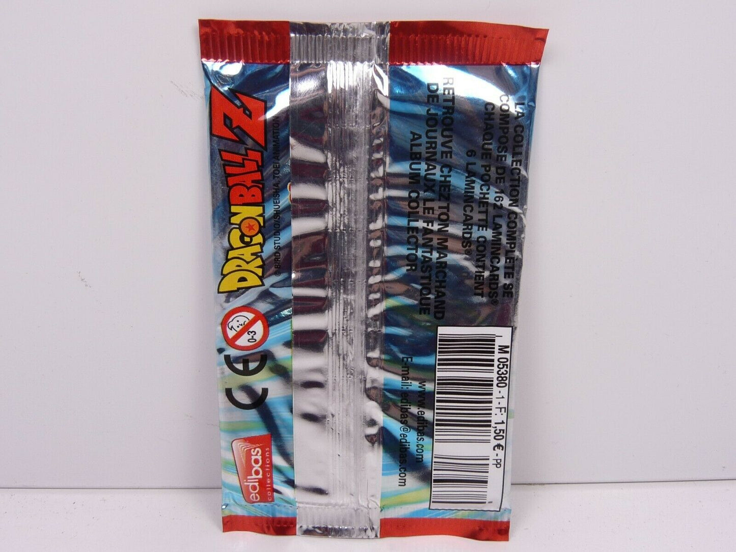 DBZ cartes booster pack scellé Dragon Ball Z Lamincards edibas Français