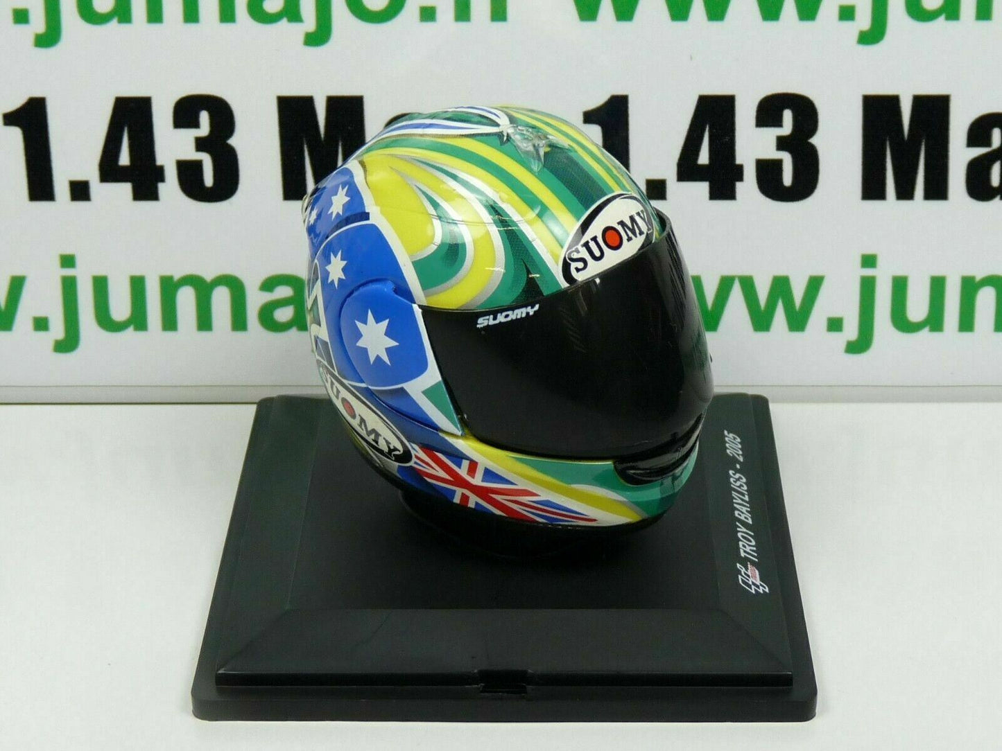 CM29 CASQUE MOTO GP 1/5 : TROY BAYLISS 2005 Suomy