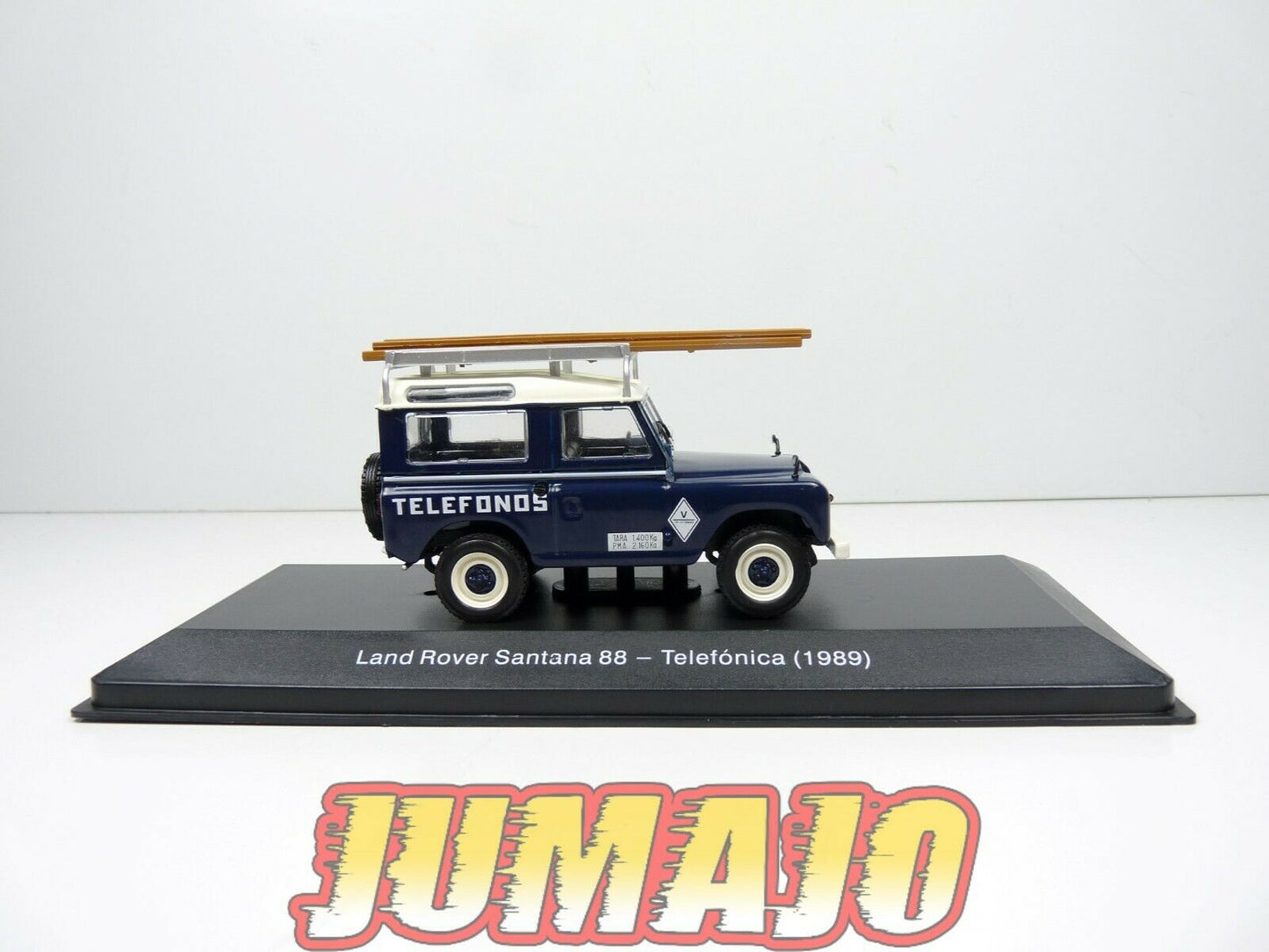 SSP6 1/43 SALVAT véhicules Livraison ESPAGNE : LAND ROVER SANTANA 88 TELEFONICA