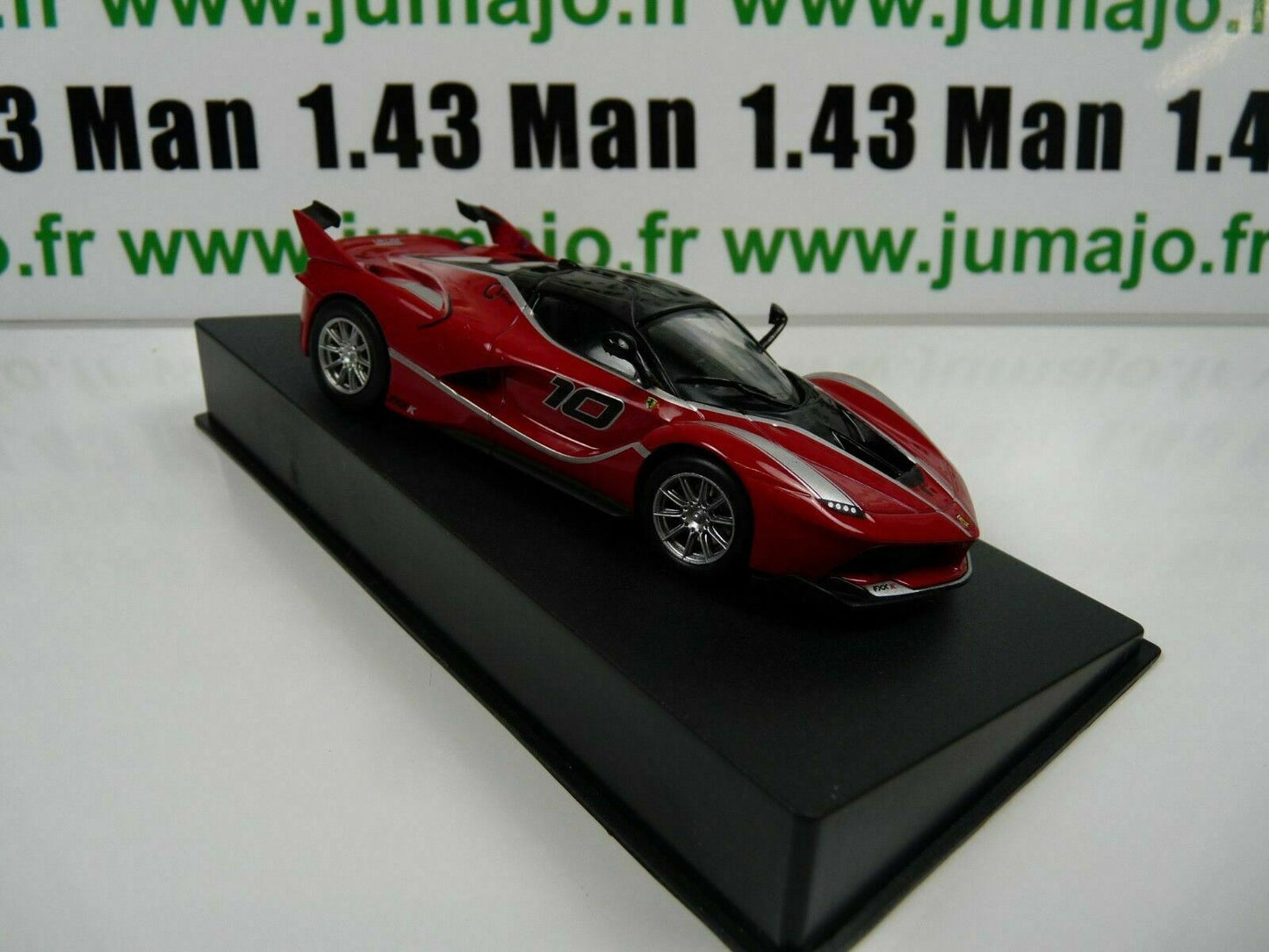 lot 4 voitures 1/43 FERRARI GT : LaFerrari, F12, FXX, 360 Modena