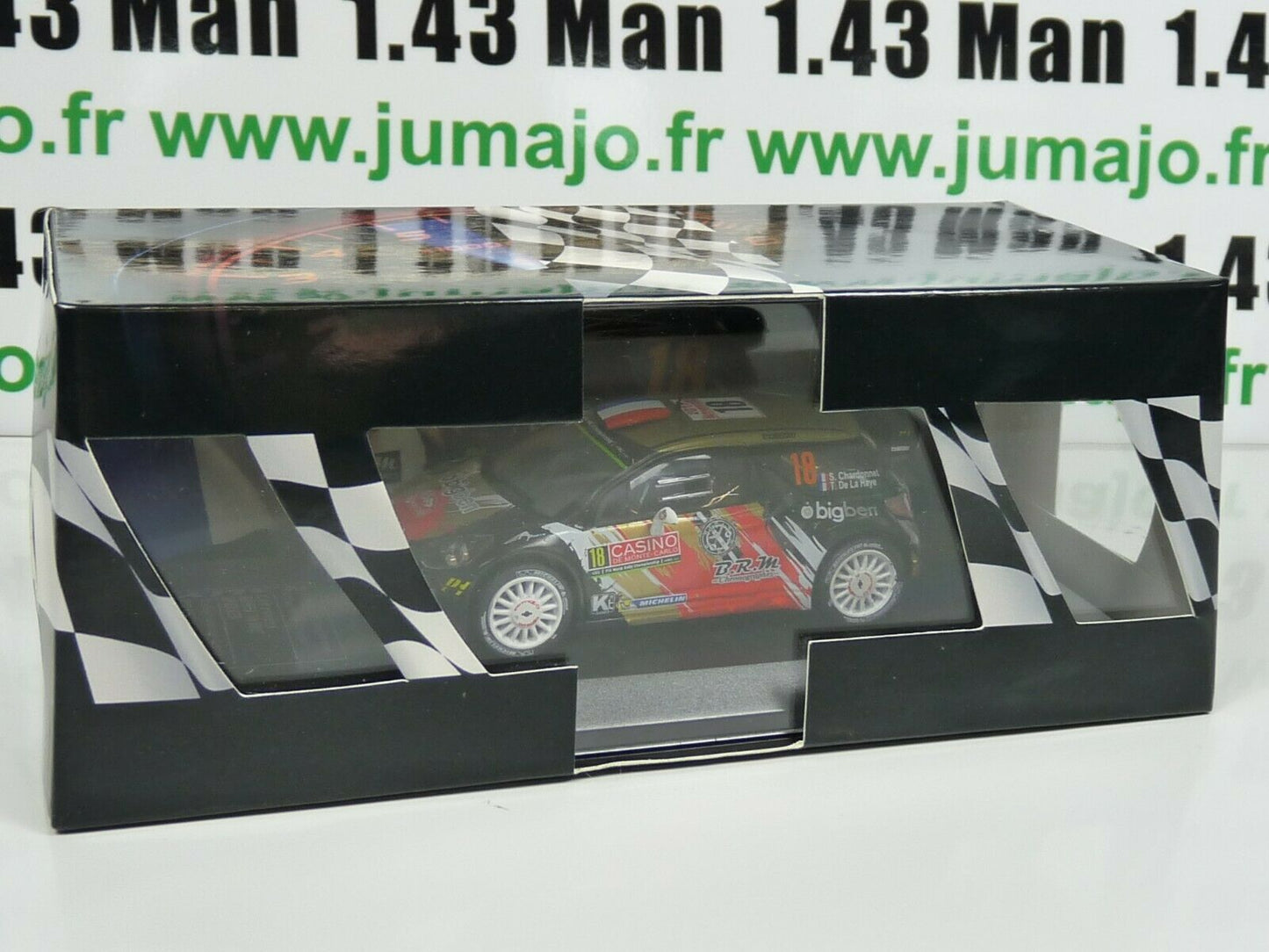 LOT 3 1/43  RD6/18/24 S. LOEB CITROËN DS3 WRC 2013/15 monte Carlo Condroz France